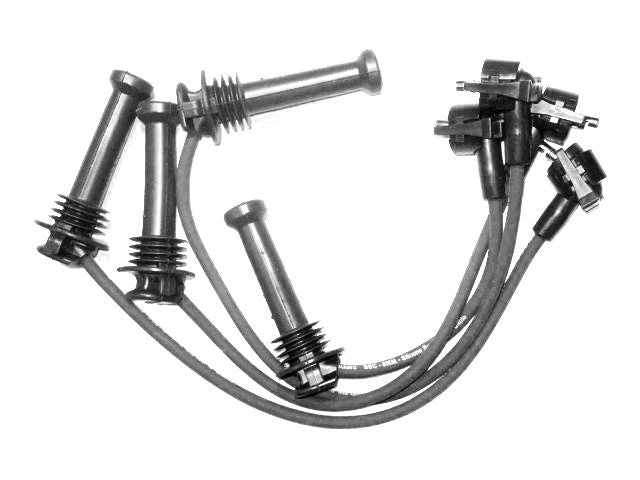 Spark Plug Wire Set - 1995-1999 Ford Contour 2.0L 4-Cylinder - United Automotive 4981-07442637
