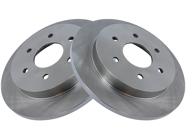 Rear Brake Rotor Set 2 Piece - 2005-2015, 2017-2019 Nissan Armada - TRQ 18399-07450040