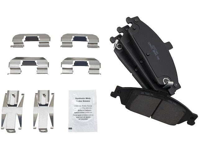 Front Brake Pad Set - 1999-2005 Pontiac Grand Am - TRQ 4688-07458726