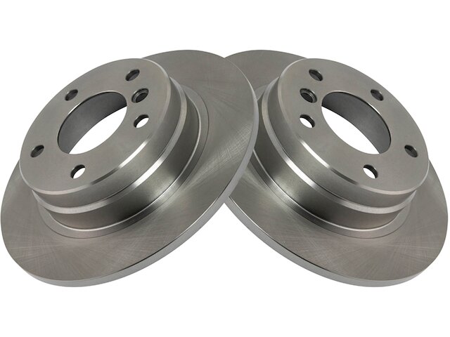 Rear Brake Rotor Set 2 Piece - 1996-1999 BMW 328is - TRQ 1009-07459080