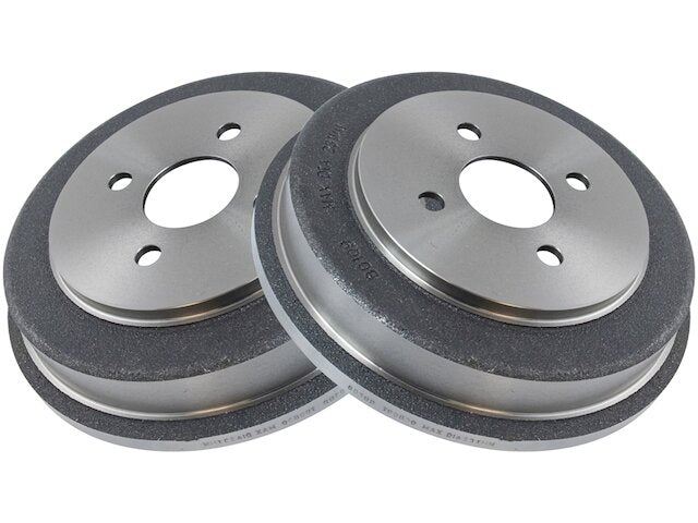 Rear Brake Drum Set 2 Piece - 2003-2007 Saturn Ion - TRQ 128588-07459566