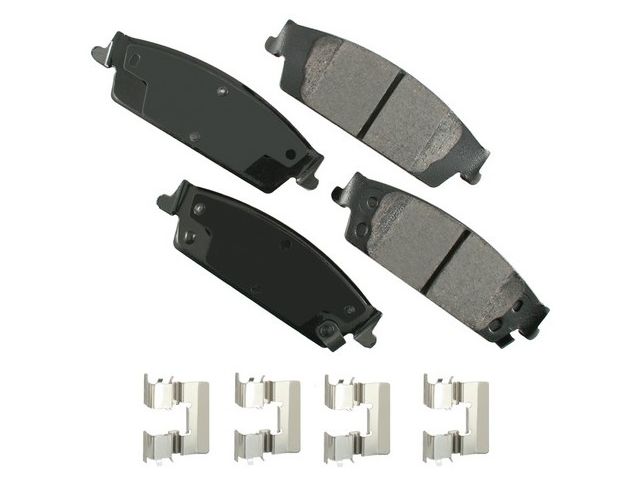Rear Brake Pad Set - 2015-2020 Chevrolet Suburban - Akebono 129812-07461557