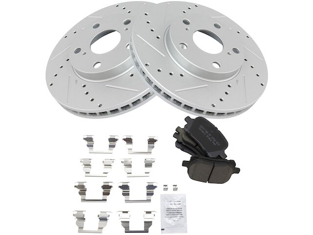 Front Brake Pad and Rotor Kit - 1997-2001 Lexus ES300 - TRQ 7521-07462289