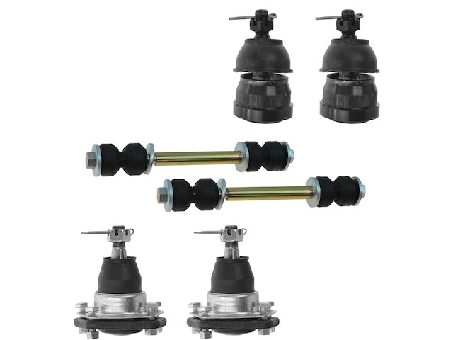 Front Ball Joint Sway Bar Link Kit 6 Piece - 1995-2005 Chevrolet Blazer RWD - TRQ 3656-07463732