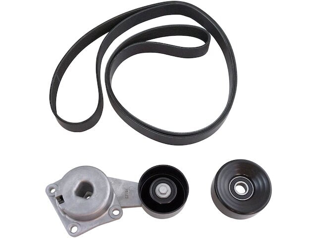 Serpentine Belt Drive Component Kit - 1997-2001 Ford E350 Econoline Club Wagon - DIY Solutions 5200-07466503