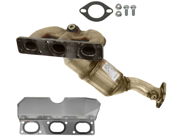 Rear Exhaust Manifold with Integrated Catalytic Converter - 2001-2002 BMW Z3 - DIY Solutions 1194-07467323
