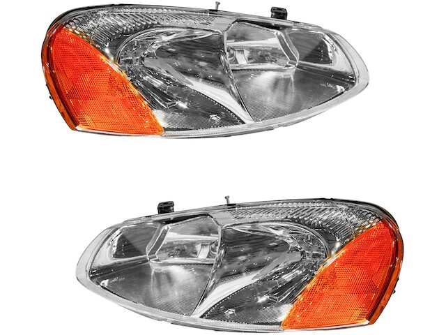 Headlight Assembly Set 2 Piece - 2001-2003 Chrysler Sebring - DIY Solutions 1541-07468685