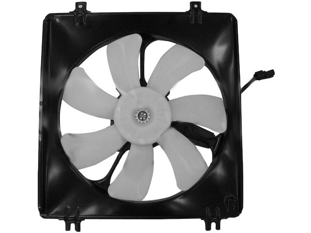Right A/C Condenser Fan Assembly - 2013-2015 Acura RDX Sport Utility 3.5L V6 - TYC 119563-07471313