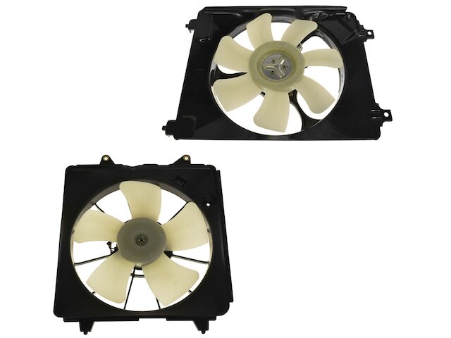 Engine Cooling Fan Set 2 Piece Set - 2006-2011 Honda Civic 1.8L 4-Cylinder - DIY Solutions 18780-07482091