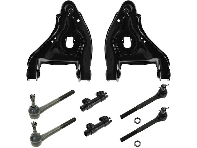 Front Control Arm and Tie Rod End Kit 8 Piece - 1995-2000 Chevrolet Tahoe RWD - TRQ 3726-07483723