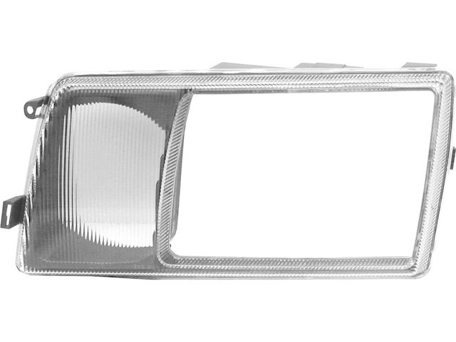 Left Driver Side Headlight Door Bezel - 1986-1987 Mercedes-Benz 300SDL - APA/URO Parts 6212-07484317