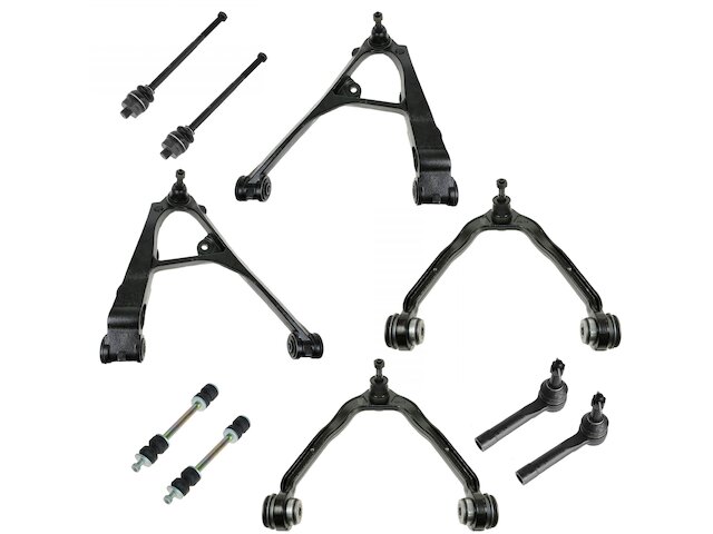 Control Arm Sway Bar Link Tie Rod Kit - 10 Piece - 1999-2006 Chevrolet Silverado 1500 - TRQ 3691-07485288