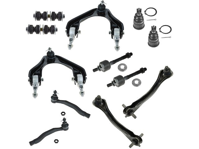 Front and Rear Control Arm Ball Joint Tie Rod End Kit 12 Piece - 1994-1997 Honda Accord - TRQ 5977-07490101