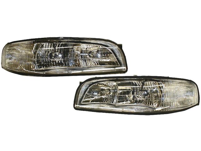 Headlight Assembly Set of 2 - 1997-1999 Buick LeSabre - DIY Solutions 2621-07492199