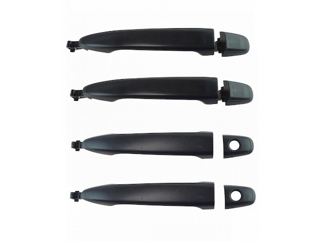 Front and Rear Door Handle Set 4 Piece - 2005-2015 Toyota Tacoma Crew Cab Pickup - TRQ 18535-07494870