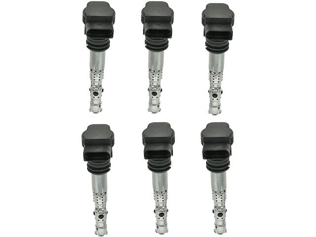 Ignition Coil Set 6 Piece - 2003-2004 Audi A6 Quattro 2.7L V6 Turbocharged - TRQ 7500-07496248
