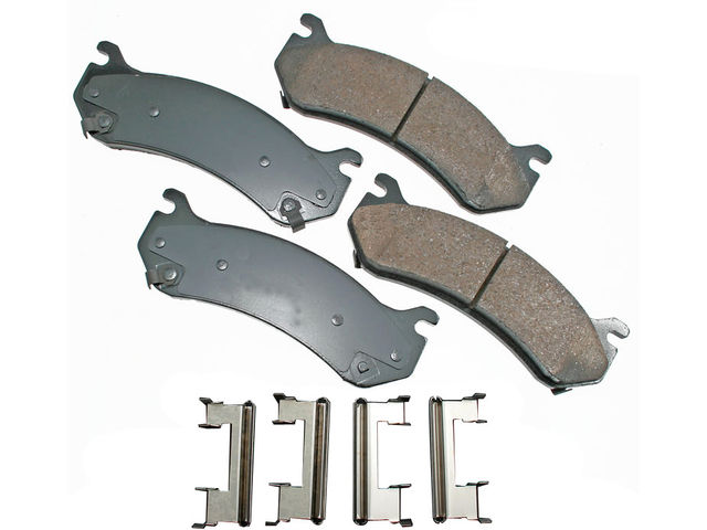Rear Brake Pad Set - 2003-2009 Hummer H2 - Akebono 18596-07500668