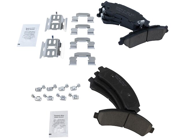 Brake Pad Set - 1998-2004 GMC Sonoma 4WD - TRQ 4209-07502166