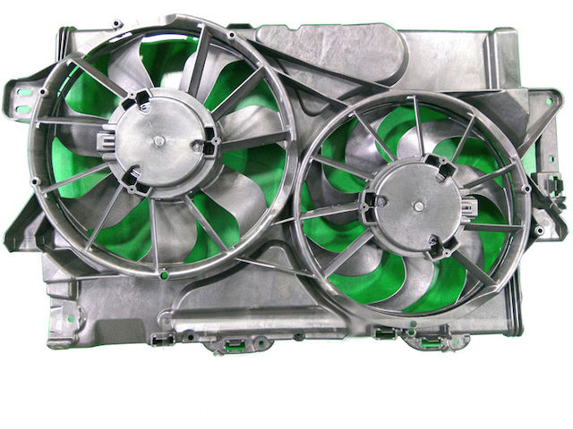 Radiator Fan Assembly - 2013-2017 GMC Terrain Sport Utility 3.6L V6 - TYC 119730-07502185