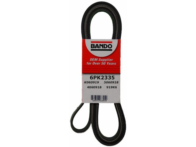 Accessory Drive Belt - 2006-2009 Mercury Milan 3.0L V6 - Bando 18708-07502879