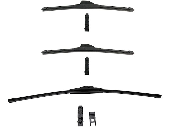 Wiper Blade Set 3 Piece - 2003 Mercedes C240 Wagon - DIY Solutions 6332-07504669