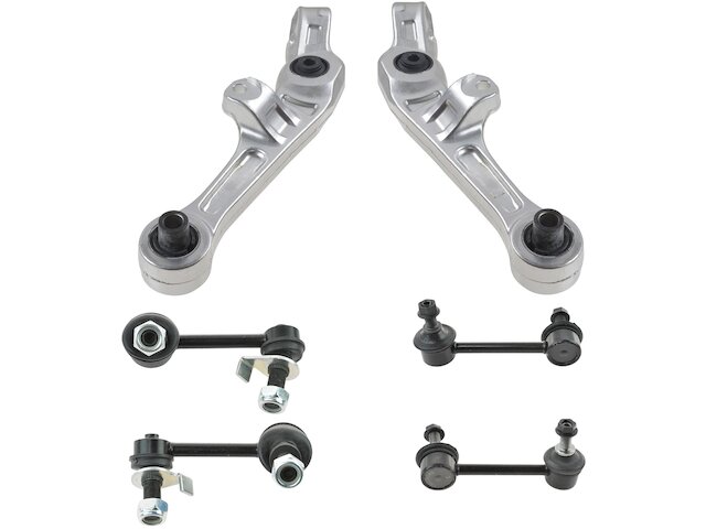 Front and Rear Control Arm and Sway Bar Link Kit 6 Piece - 2003-2004 Infiniti G35 RWD - TRQ 6703-07506936