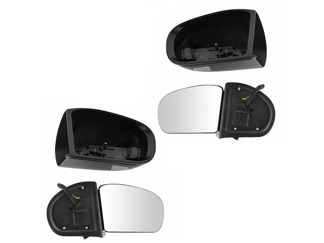 Door Mirror Set 2 Piece - 2003-2006 Mercedes E320 Sedan - DIY Solutions 6395-07507029