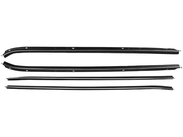 Door Window Belt Weatherstrip 4 Piece Set - 1970-1981 Chevrolet Camaro - DIY Solutions 14023-07509615