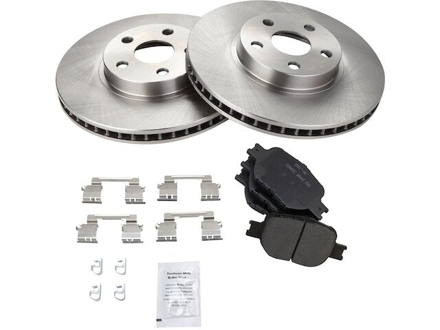 Front Brake Pad and Rotor Kit - 2005-2010 Scion tC - TRQ 18240-07516550