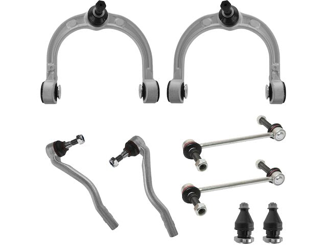 Front Control Arm Ball Joint Tie Rod End Kit 8 Piece - 2007-2012 Mercedes GL450 - TRQ 19123-07517103