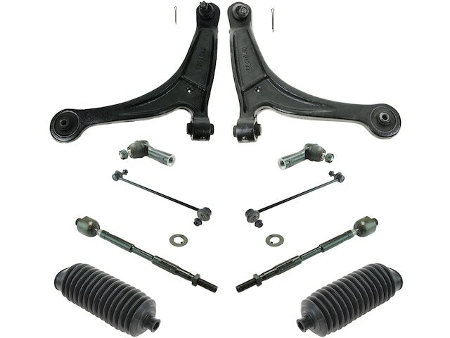 Front Lower Control Arm Ball Joint Tie Rod End and Sway Bar Link Kit - 10 Piece - 2006-2014 Honda Ridgeline - DIY Solutions 18569-07523069
