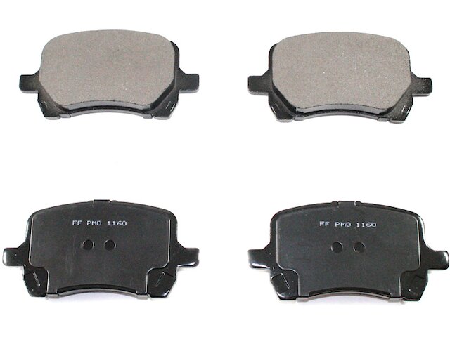 Front Brake Pad Set - 2006-2010 Pontiac G6 - DuraGo 18589-07523518