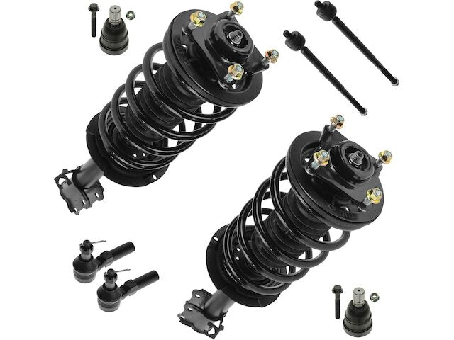 Front Strut Coil Spring Ball Joint Kit 8 Piece - 2005-2007 Mercury Mariner - TRQ 18370-07530568