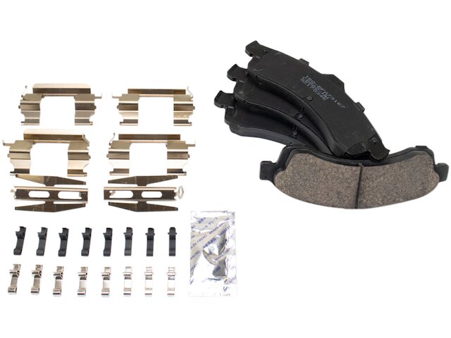 Front Brake Pad Set - 2002-2004 Oldsmobile Bravada - TRQ 4403-07531944