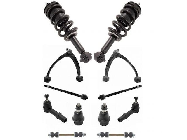Front Shock Coil Spring Control Arm Kit 12 Piece - 2007-2014 Chevrolet Tahoe - TRQ 18955-07537778