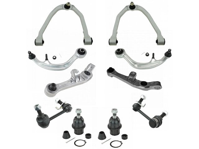 Front Control Arm Ball Joint Sway Bar Link Kit 10 Piece - 2003-2004 Nissan 350Z - TRQ 6656-07537846
