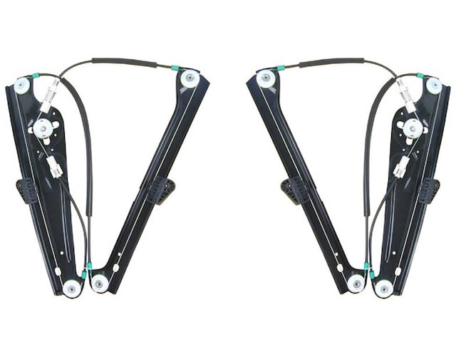 Front Window Regulator Set 2 Piece - 2002-2005 BMW 745Li - TRQ 1131-07538542