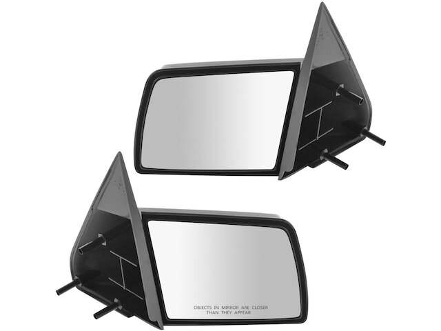 Manual Door Mirror - Set of 2 - Non Folding - 1988-1999 Chevrolet K1500 - DIY Solutions 3384-07541726