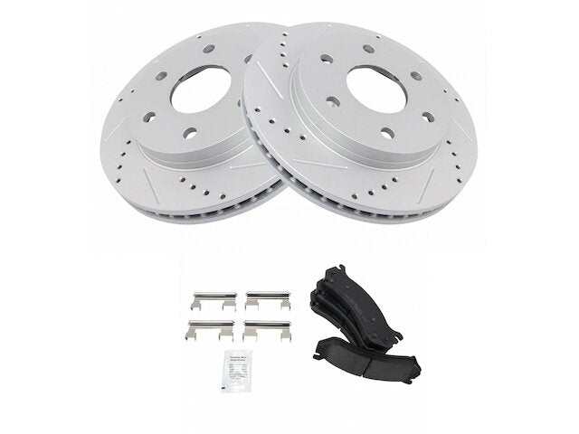 Front Brake Pad and Rotor Kit - 2000-2006 GMC Yukon - TRQ 28427-07544388