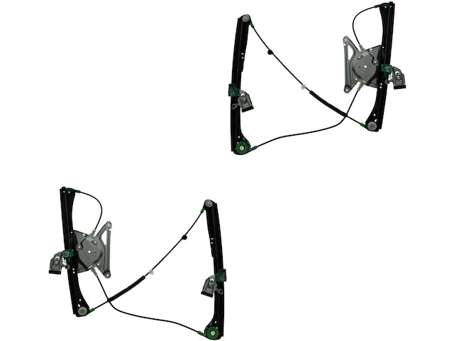 Front Window Regulator Set 2 Piece - 2000-2002 Audi S4 - TRQ 7461-07548443