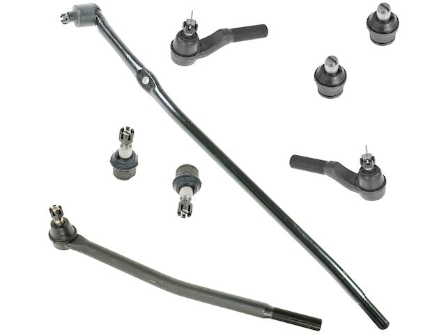Front Ball Joint and Tie Rod End Kit 8 Piece - 1992-2002 Ford E350 Econoline Club Wagon - TRQ 5195-07550103