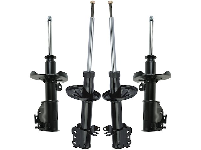 Front and Rear Strut Assembly Set 4 Piece - 2002-2003 Mazda Protege5 - TRQ 17638-07551176
