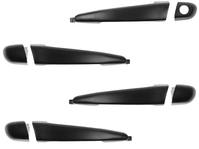 Left and Right Door Handle Set 4 Piece - 1998-2000 BMW 328i Sedan - DIY Solutions 1006-07565629