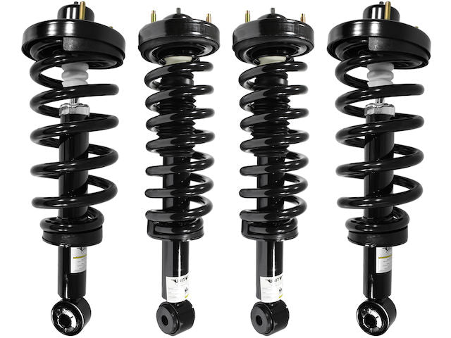 Front and Rear Strut and Coil Spring Kit - 2007-2013 Ford Expedition - Unity 19017-07567073
