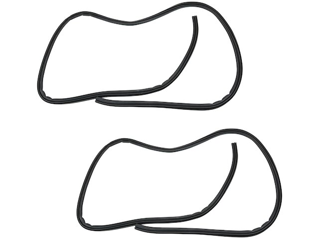 Front Door Seal Set 2 Piece Set - 1995-2000 Chevrolet Tahoe - DIY Solutions 3726-07568512