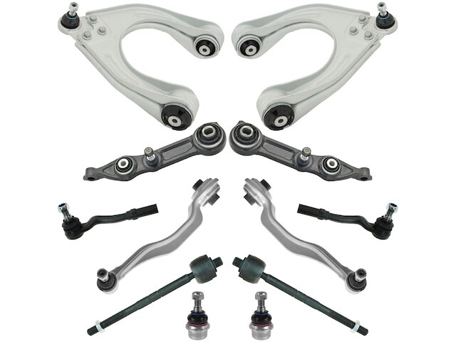 Front Control Arm Ball Joint Tie Rod End Kit 12 Piece - 2007-2011 Mercedes CLS550 - TRQ 19120-07573726