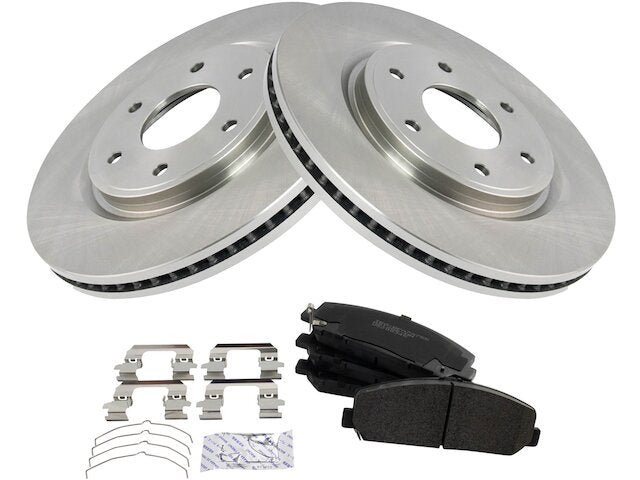 Front Brake Pad and Rotor Kit - 2006-2007 Nissan Armada - TRQ 18711-07581422