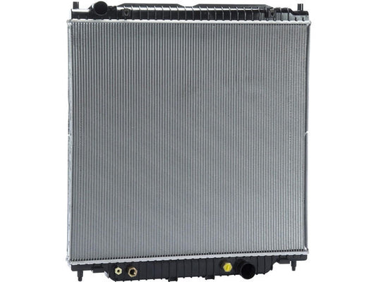 Radiator - with Transmission oil Cooler and 2 Inch Outlet - 2005-2007 Ford F-350 Super Duty - APDI 18248-07589164
