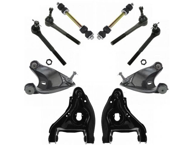 Front Control Arm Ball Joint Tie Rod and Sway Bar Link Kit 10 Piece - 1996-2002 Chevrolet Express 2500 - TRQ 3289-07589560