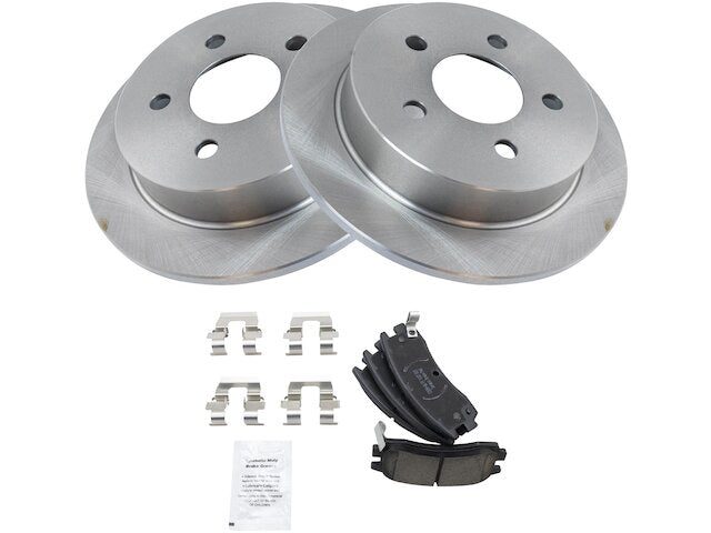 Rear Brake Pad and Rotor Kit - 2000-2005 Chevrolet Impala - TRQ 3348-07592130